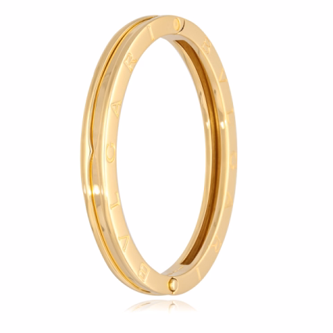BRACELET BVLGARI YELLOW GOLD 18KT WEIGHT 51.7GR SIZE 16