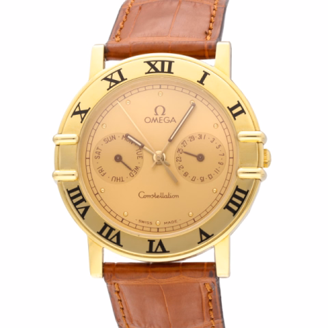 CONSTELLATION DAY-DATE VINTAGE 16211006 YELLOW GOLD 33 MM FULL SET 