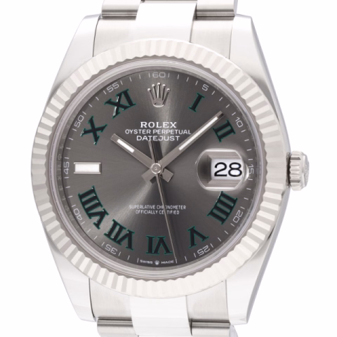 DATEJUST 126334 STAINLESS STEEL AND WHITE GOLD 41 MM FULL SET NEW YEAR 2025