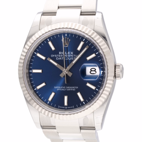 DATEJUST 126234 STAINLESS STEEL AND WHITE GOLD 36 MM FULL SET NEW YEAR 2026