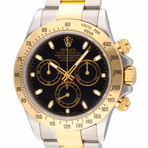 DAYTONA 116523 YELLOW GOLD AND STAINLESS STEEL 40 MM FULL SET YEAR 2010