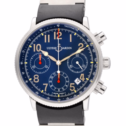 NARDIN MARINE CRONOFRAPH 353-22 STAINLESS STEEL 38 MM