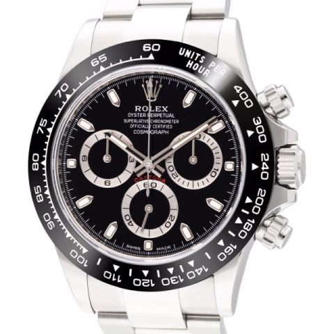 DAYTONA 116500LN STAINLESS STEEL BLACK DIAL 40MM FULL SET YEAR 2020