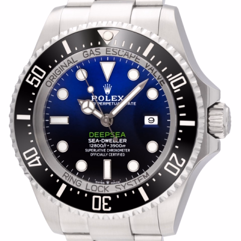 DEEPSEA 126660 JAMES CAMERON STAINLESS STEEL 44MM FULL SET YEAR 2019