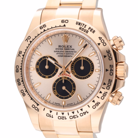 DAYTONA 126505 ROSE GOLD 18KT SUNDUST DIAL 40MM FULL SET NEW 2026