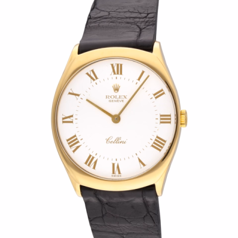 CELLINI 4133 YELLOW GOLD 18KT WHITE DIAL 31MM MANUAL WINDING