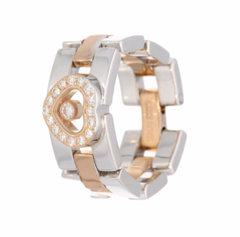 RING HAPPY DIAMONDS HEART 0.145 ct SIZE 52