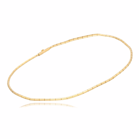 CARTIER NECKLACE YELLOW GOLD WEIGHT 13.50 GR LENGHT 36 CM ORIGINAL BOX