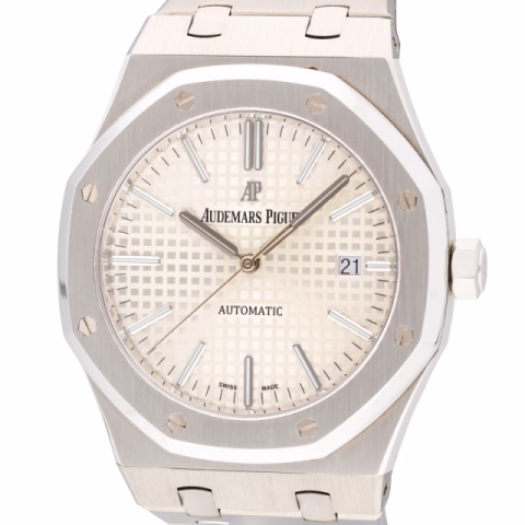 ROYAL OAK SELFWINDING 15400ST.OO.1220ST.02 STAINLESS STEEL 41 MM - EXTRACT OF ARCHIVES & WARRANTY COPY