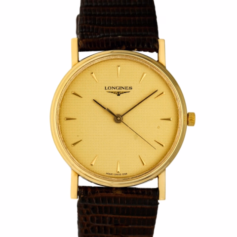 VINTAGE LADY IN YELLOW GOLD 18KT 26MM MANUAL WINDING