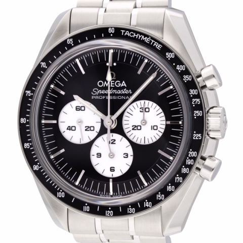 SPEEDMASTER 31030425001004 STAINLESS STEEL BLACK DIAL 42MM FULL SET NEW 2026
