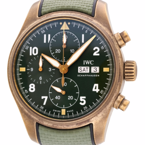 IWC PILOT SPITFIRE IW387902 BRONZE 41 MM FULL SET YEAR 2020