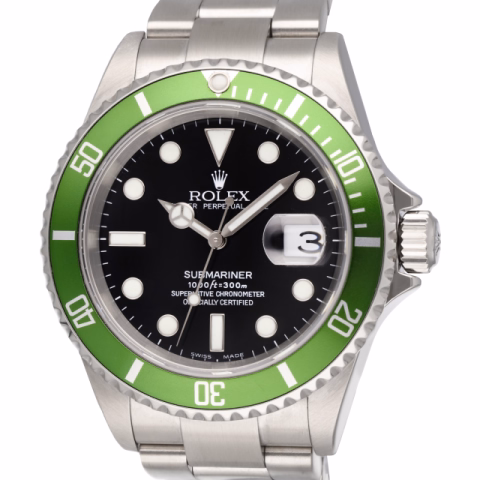 SUBMARINER 16610 FAT FOUR STAINLESS STEEL 40 MM FULL SET LIEK NEW YEAR 2005