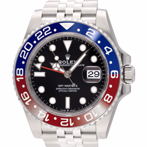 GMTII 126710BLRO STAINLESS STEEL 40 MM FULL SET NEW YEAR 2023
