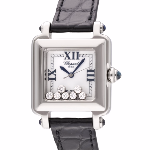 HAPPY SPORT 27/8325 STAINLESS STEEL 7 FLOATING DIAMONDS 27 MM YEAR 2015
