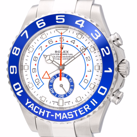 YACHT-MASTER 116680 STAINLESS STEEL 44 MM FULL SET NEW YEAR 2022