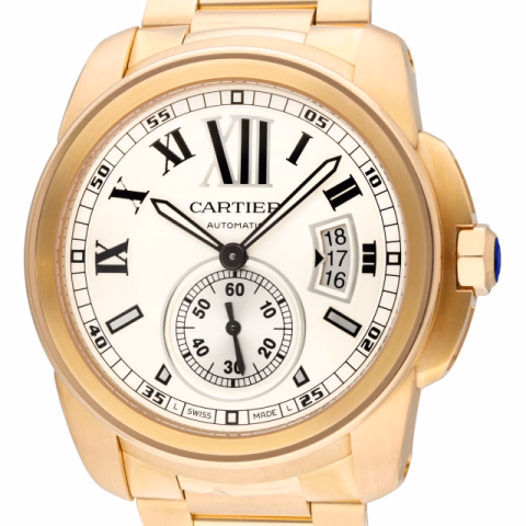 COLIBRE W7100040-300 ROSE GOLD WHITE DIAL ROMAN NUMERALS 42 MM 