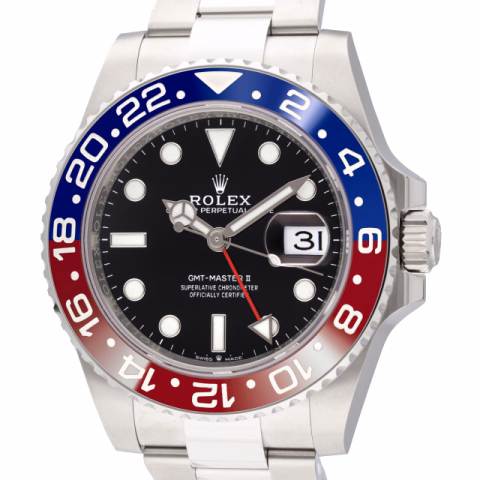 GMTII 126710BLRO STAINLESS STEEL 40 MM FULL SET NEW YEAR 2023