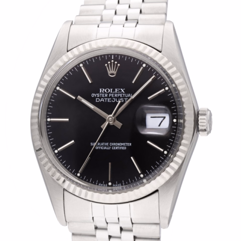 DATEJUST 16014 STAINLESS STEEL 36 MM FULL SET YEAR 1987