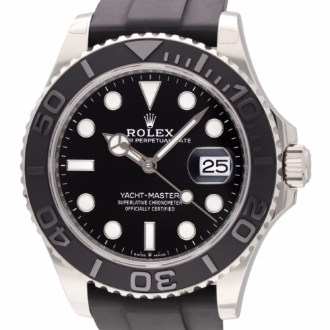 YACHT-MASTER 226659 WHITE GOLD 42 MM FULL SET NEW YEAR 2022