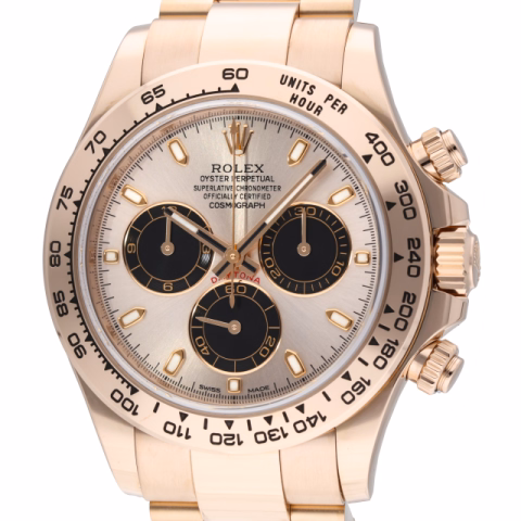 DAYTONA 116505 ROSE GOLD DIAL CHAMPAGNE 40 MM FULL SET YEAR 2022