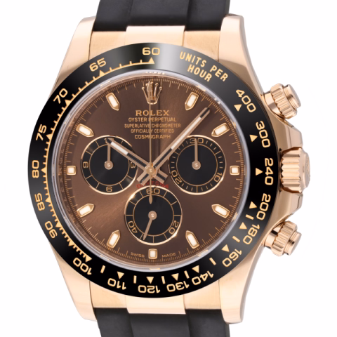DAYTONA 116515LN ROSE GOLD DIAL CHOCOLATE 40 MM FULL SET YEAR 2020