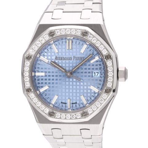 ROYAL OAK 77451ST.ZZ.1361ST.03 STAINLESS STEEL 34 MM FULL SET LIKE NEW YEAR 2022
