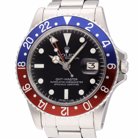 GMTII 1675 STAINLESS STEEL 40 MM YEAR 1966