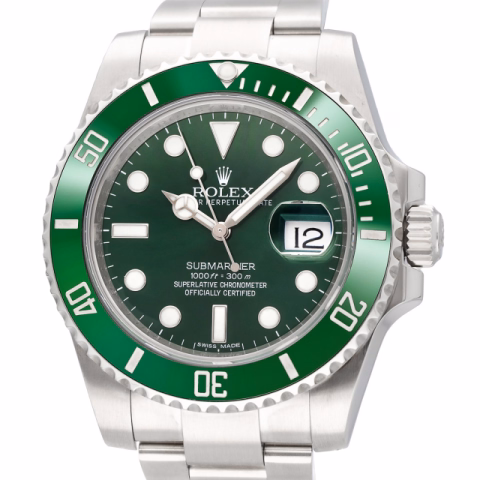 SUBMARINER 116610LV STAINLESS STEEL 41 MM FULL SET LIKE NEW YEAR 2013
