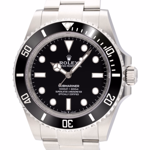 SUBMARINER 124060 STAINLESS STEEL 41 MM FULL SET NEW YEAR 2022